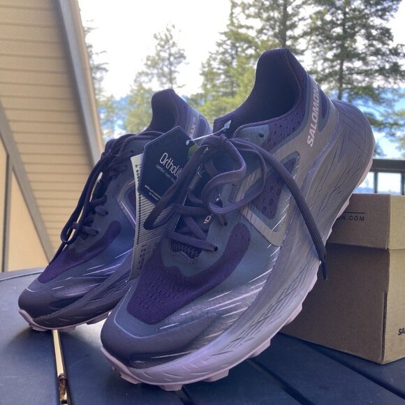 Salomon Glide Max TR | Women's Size US 6.5 | Nightshade/Moonscape/Orchid Bloom - Picture 3 of 7